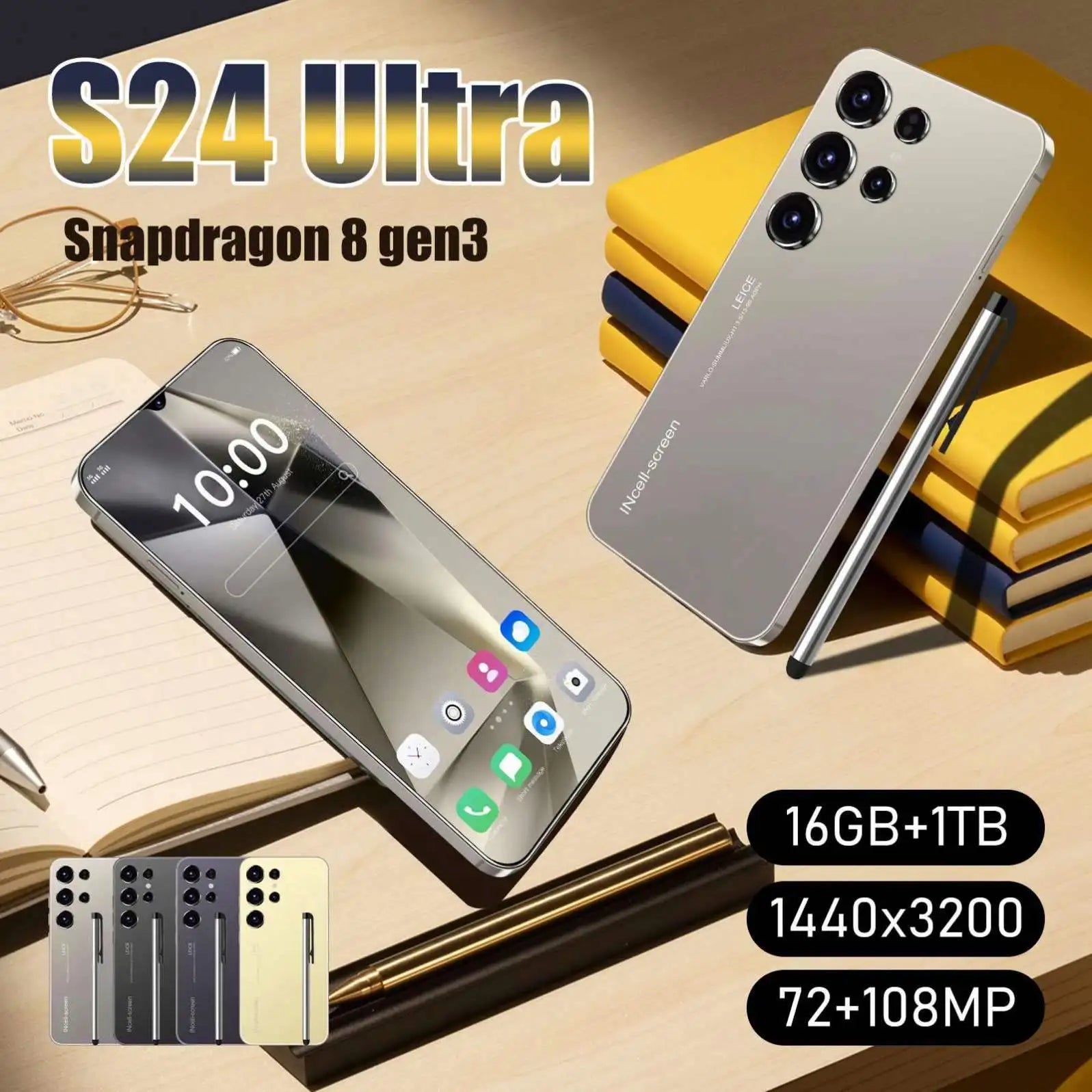 S24 Max SmartUltra  6,8 pulgadas 16GB + 1TB