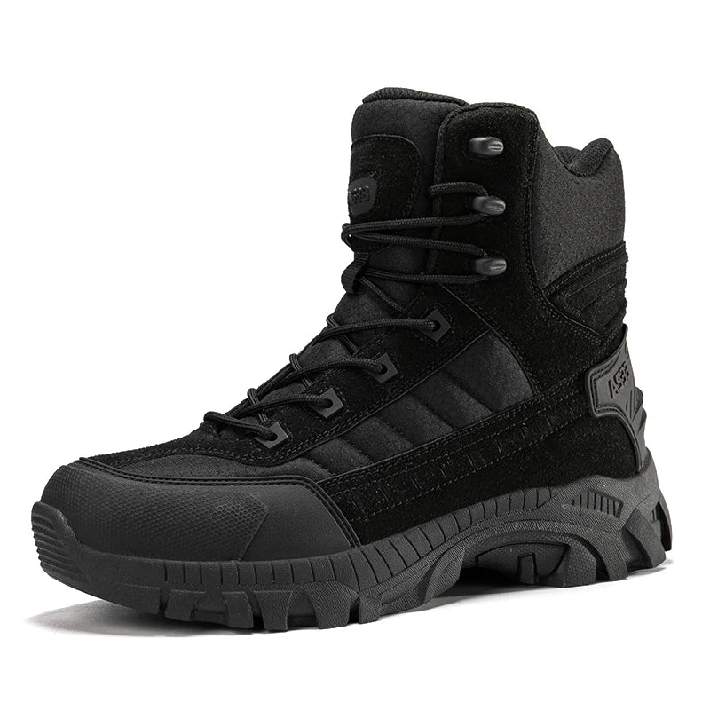Botas de Caza y Senderismo Impermeables de Desierto