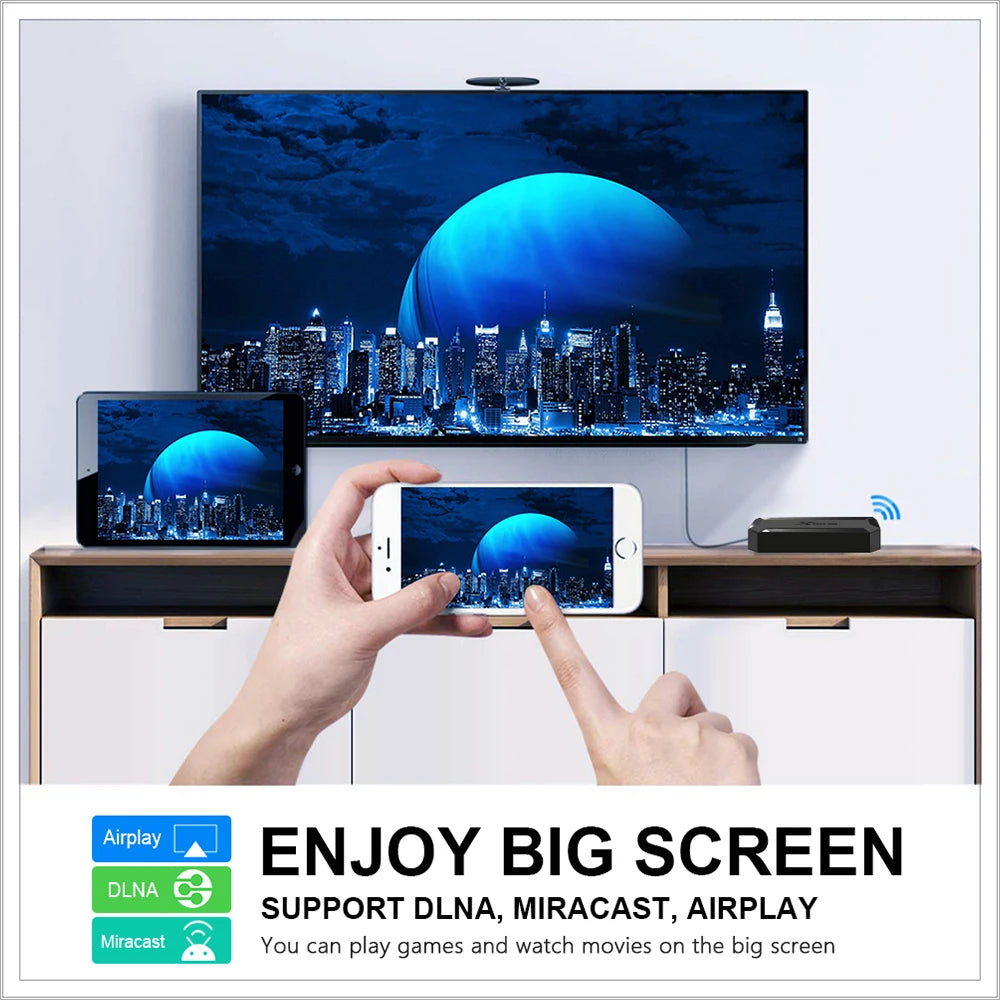 Android Smart Tv Box Rom 256GB
