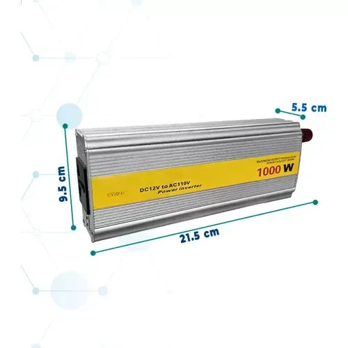 Inversor de Corriente de 1000W Modificado para Electrónica
