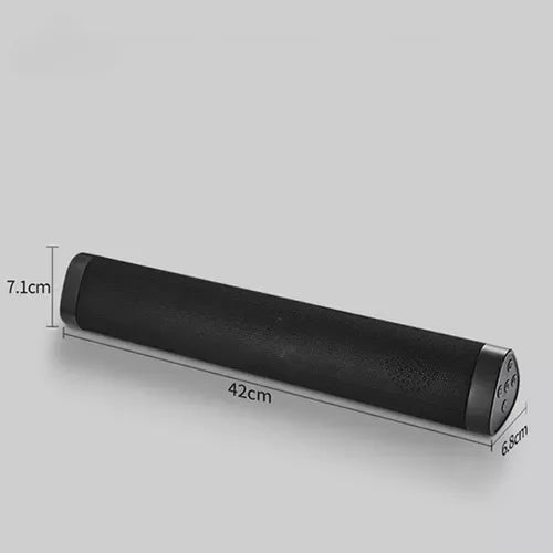 Barra de Sonido Estéreo Inalámbrica Bluetooth 5.0 con Entrada Auxiliar