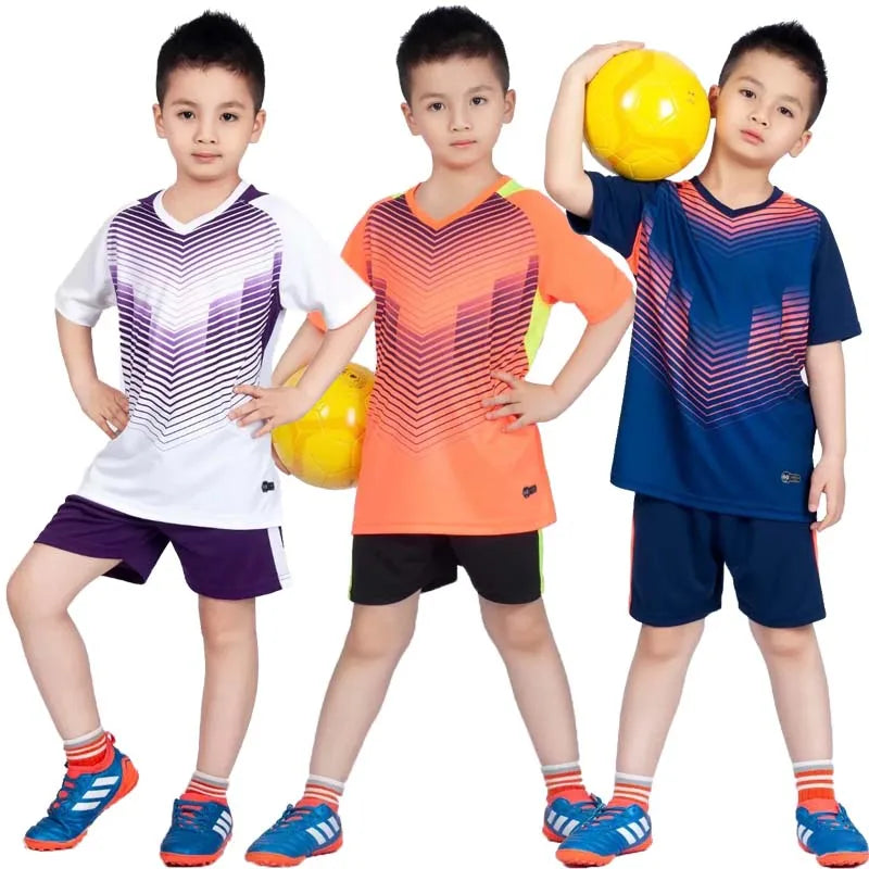 Chándal de camiseta de fútbol para niños