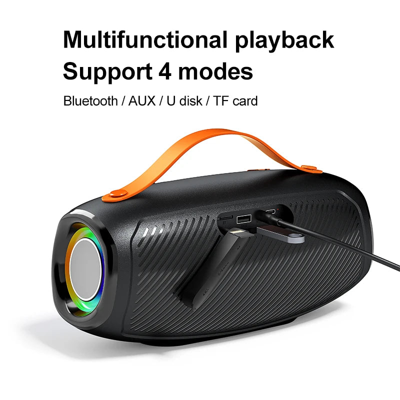 Altavoz Subwoofer Portátil Bluetooth