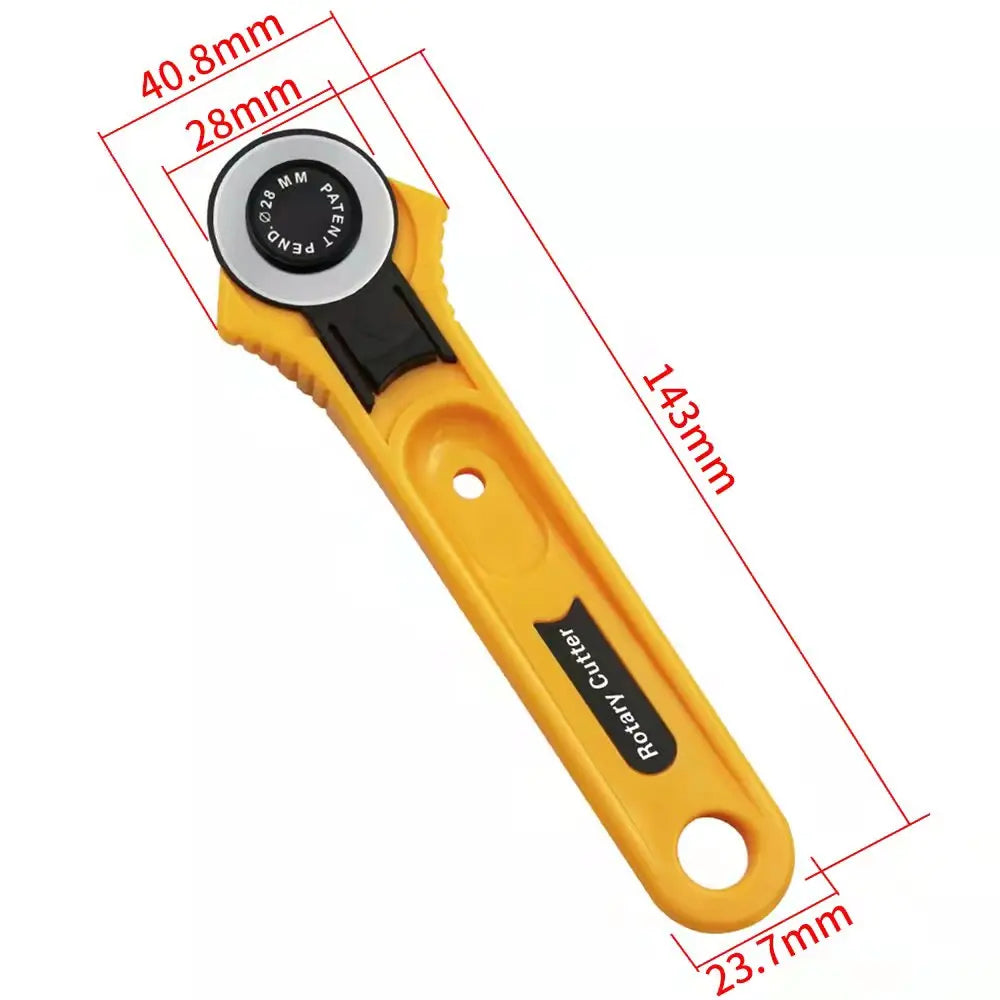 Cortador rotativo de 45mm para artesanía de cuero