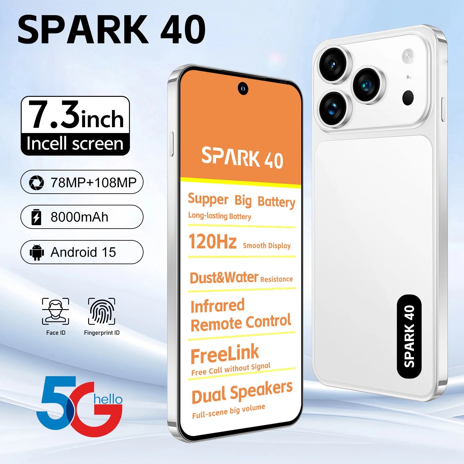 Teléfono Móvil 5G android