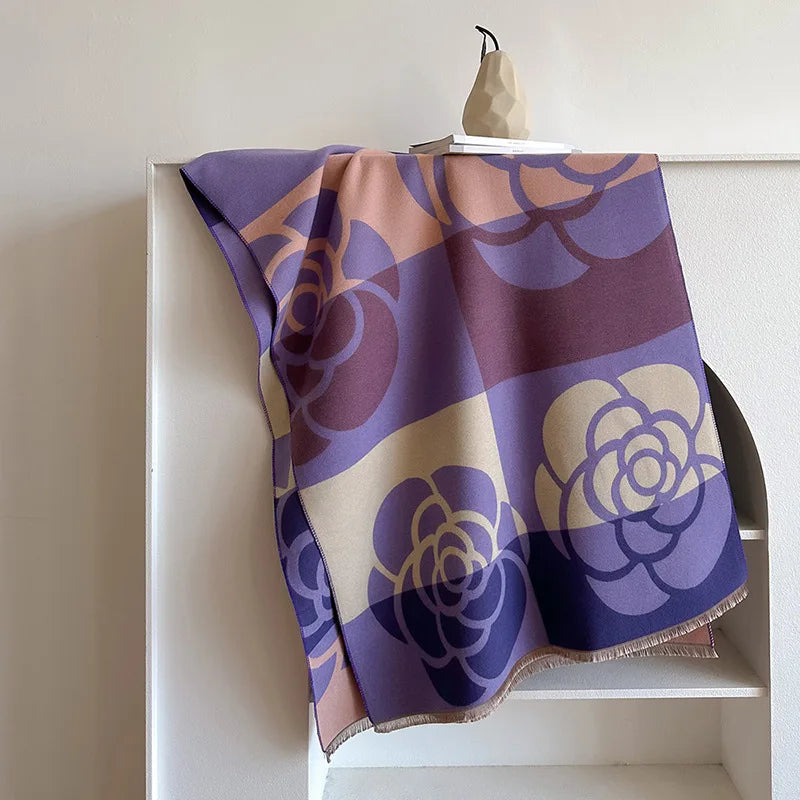 Bufanda/Chal cálida de invierno para mujer