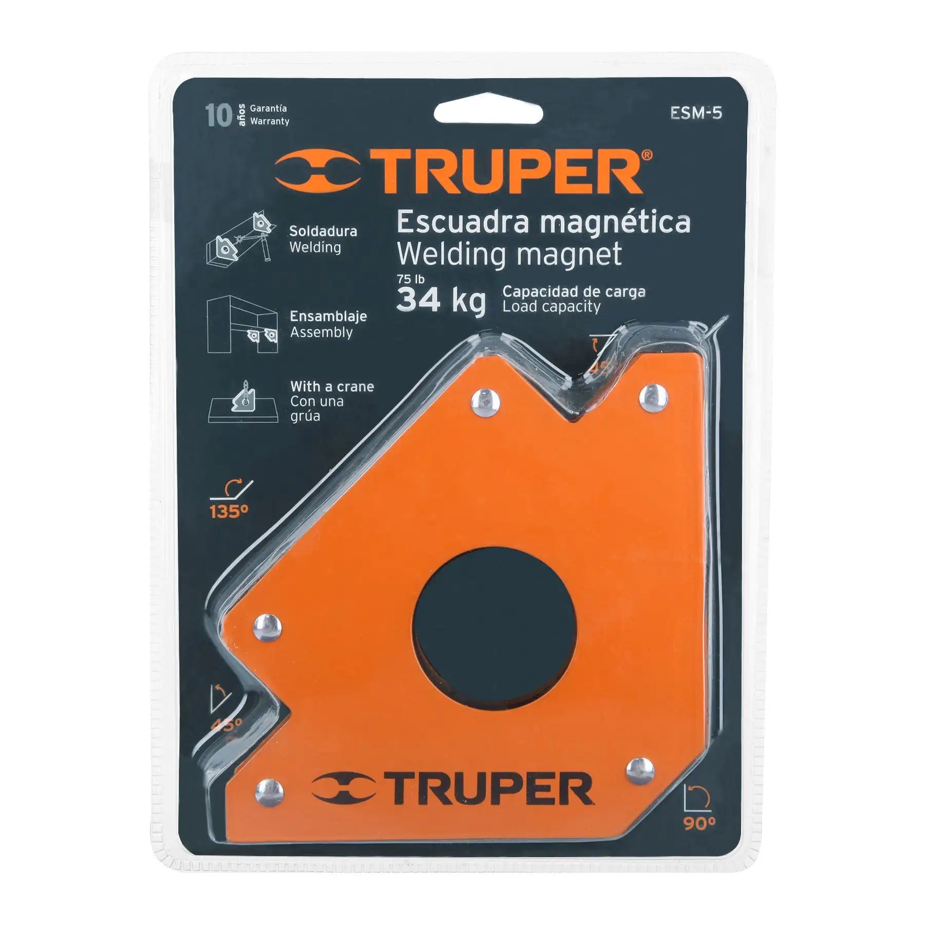 Posicionador de Soldadura Magnético Truper ESM-5 de 5'