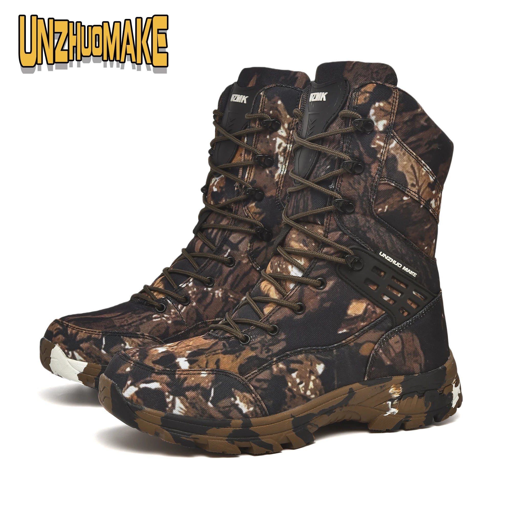 Botas Unisex con Punta Redonda