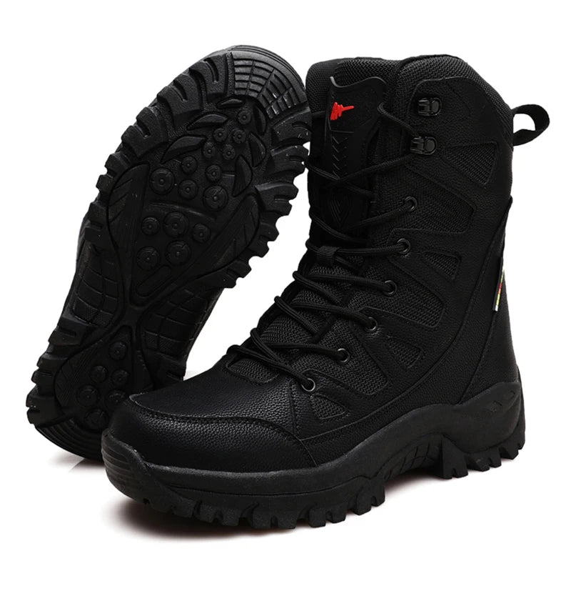 Botas de Entrenamiento de Cuero para Hombre