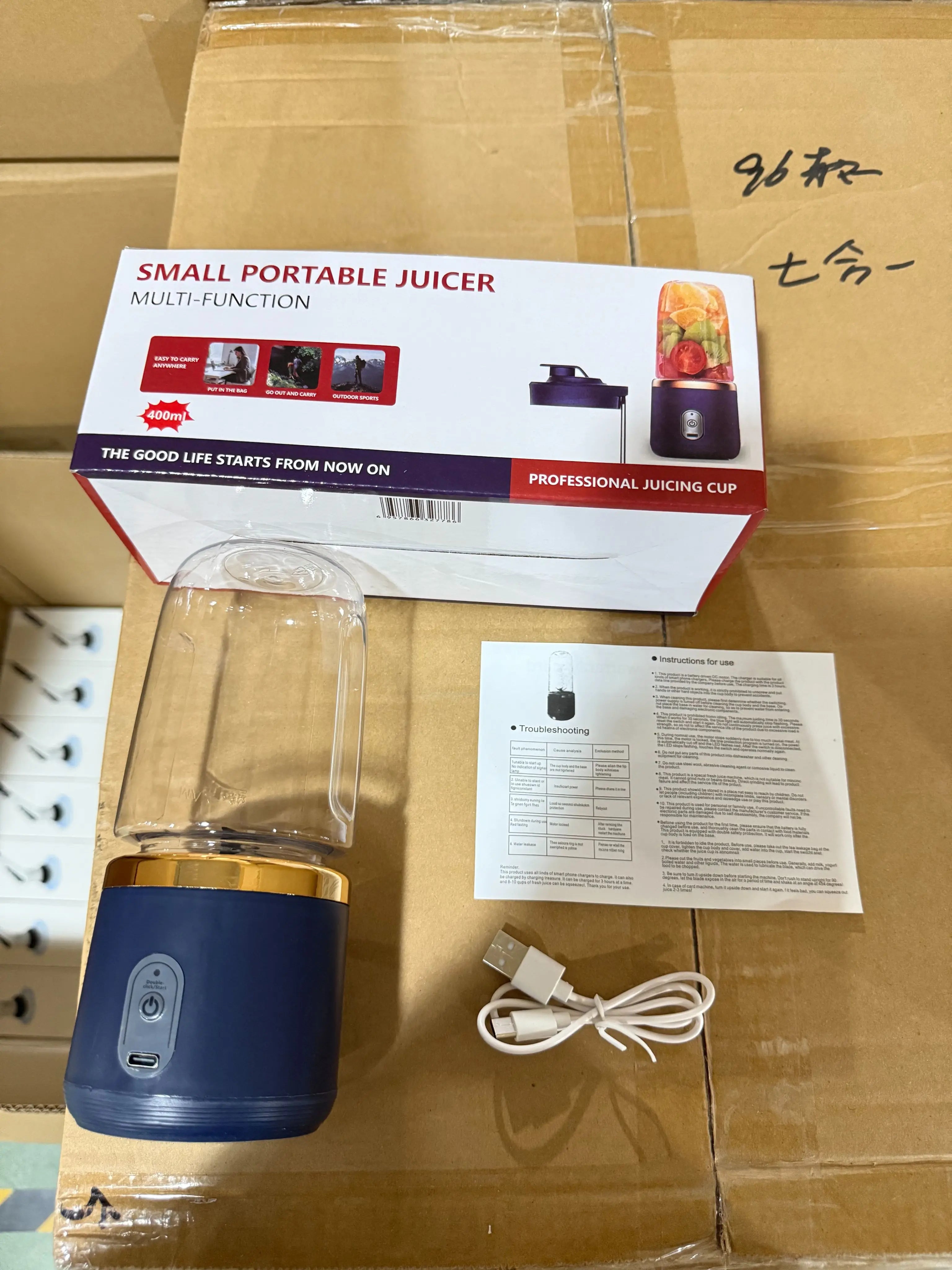Mini Licuadora Eléctrica Portátil