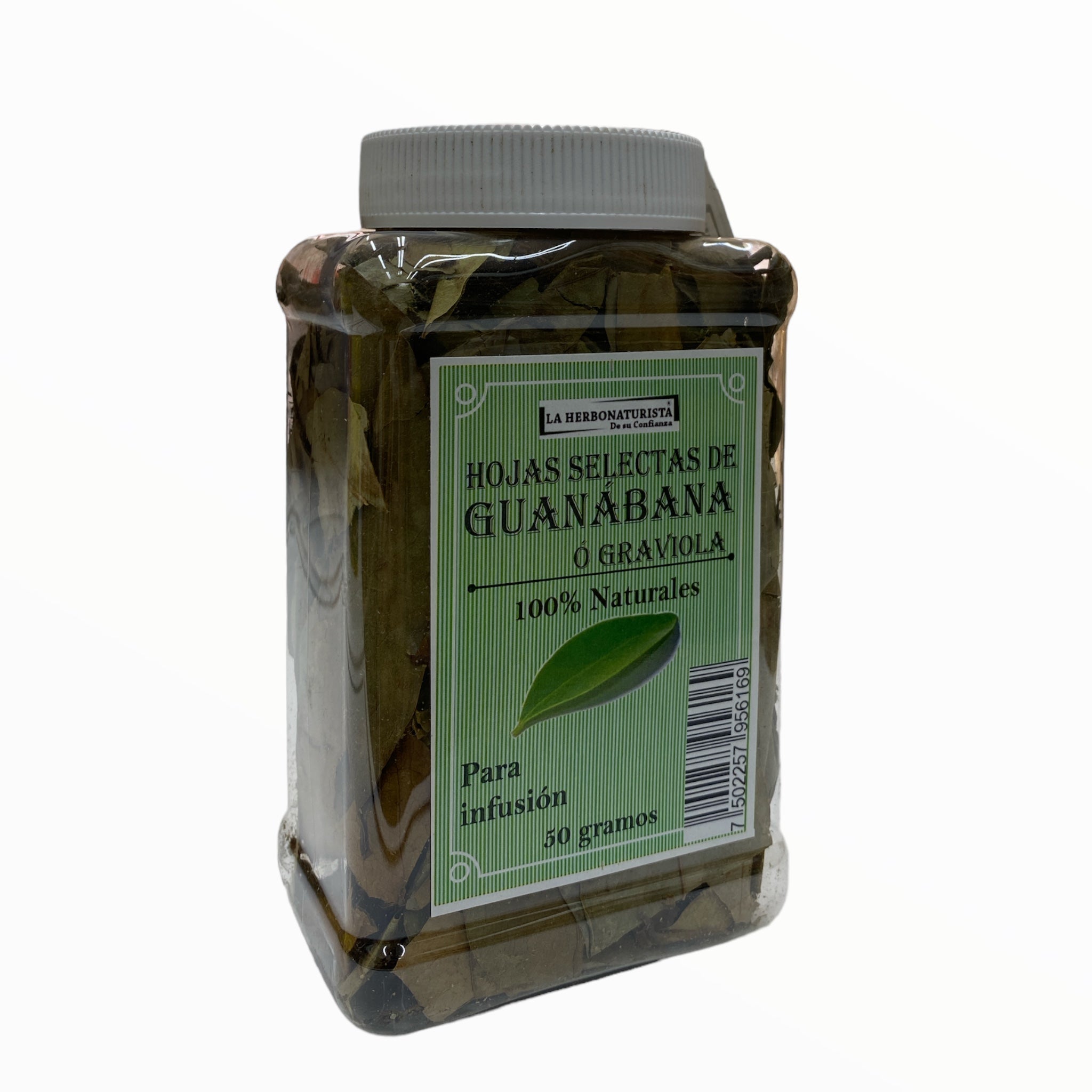 HOJAS SELECTAS DE GUANABANA O GRAVIOLA C/ 50 G LA HERBONATURISTA