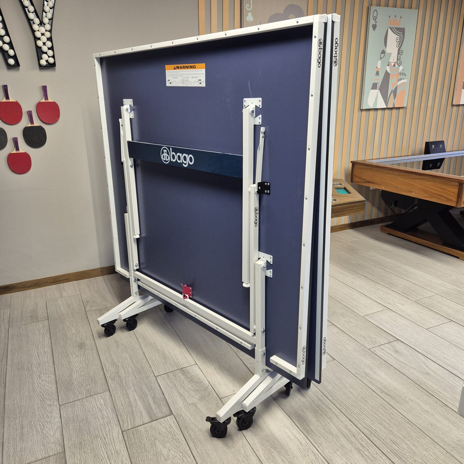 Mesa de Ping Pong y Frontenis para Interior