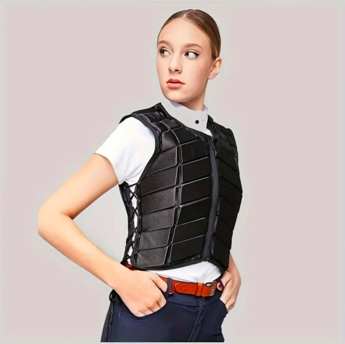 Chaleco de seguridad ecuestre unisex
