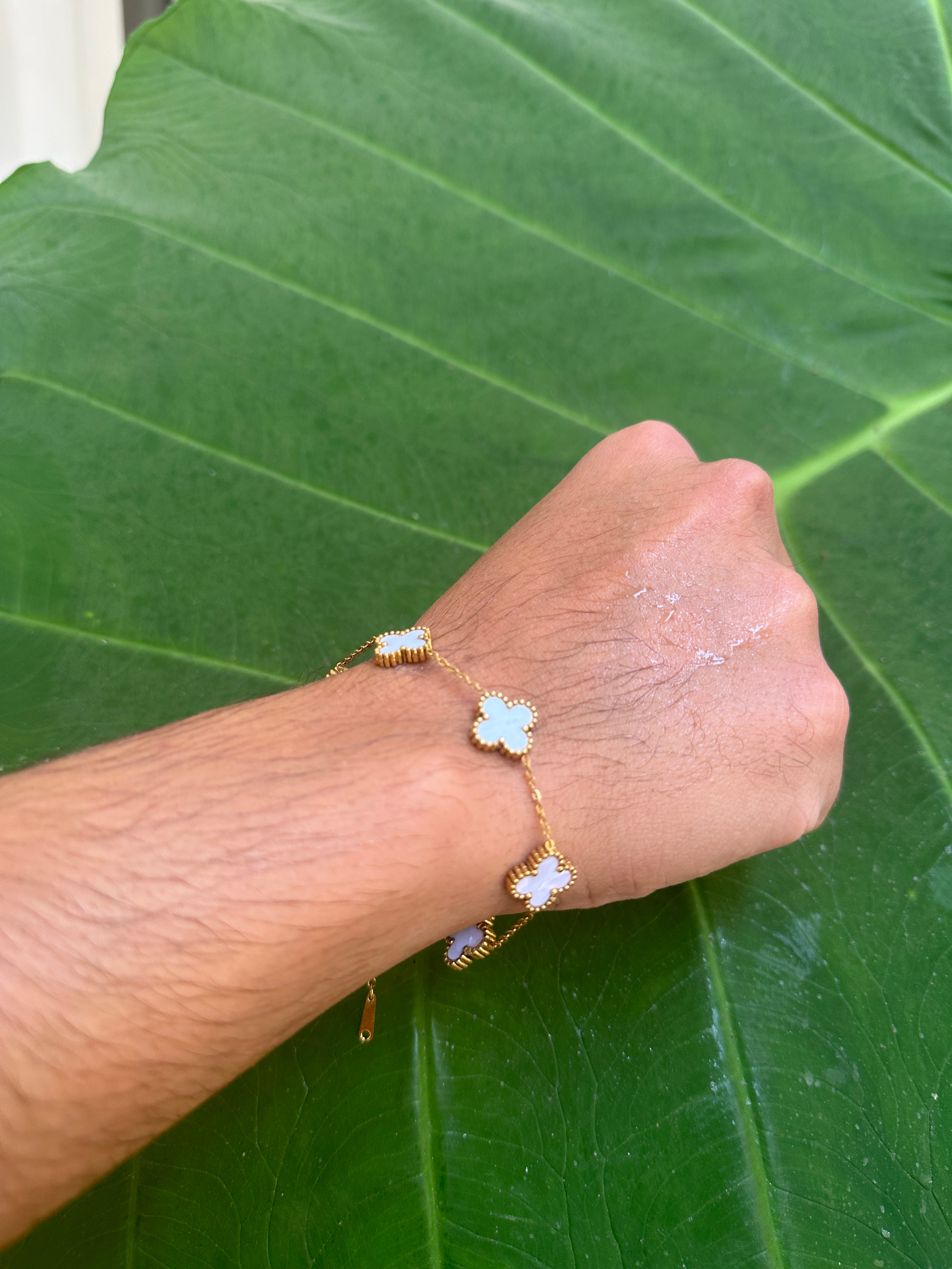 Pulsera VC Blanca Acero Inoxidable