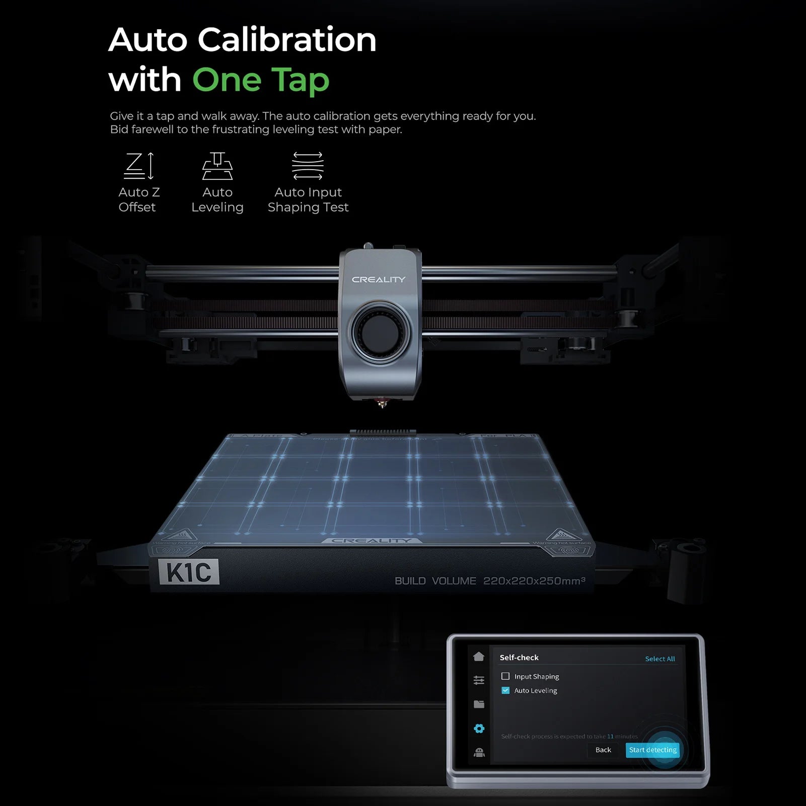 Impresora 3D FDM Creality K1C,