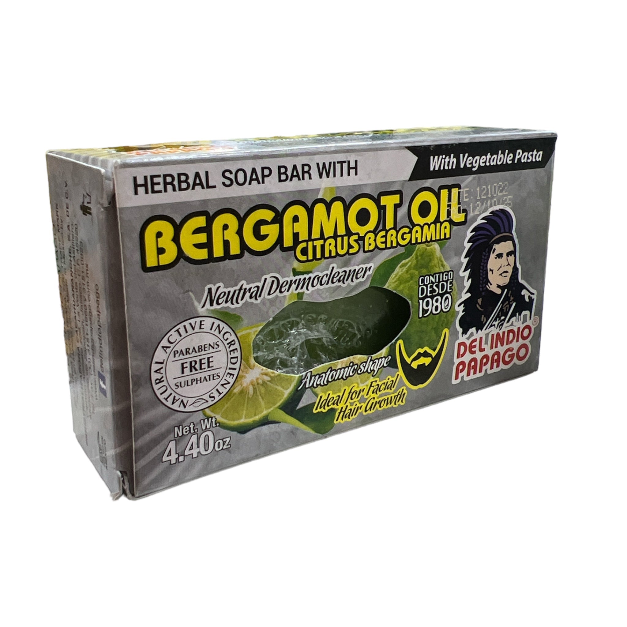 JABON BERGAMOTA CITRUS BERGAMIA C/ 125 GR DEL INDIO PAPAGO