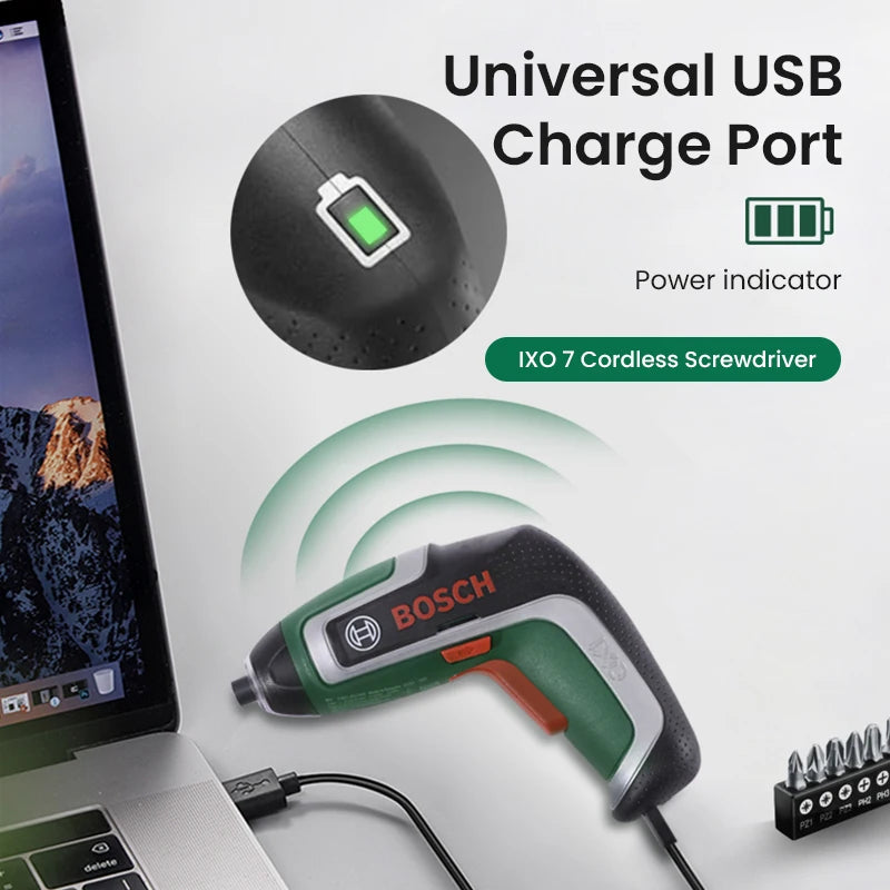 Juego de Adaptadores para Destornillador Eléctrico Inalámbrico Bosch