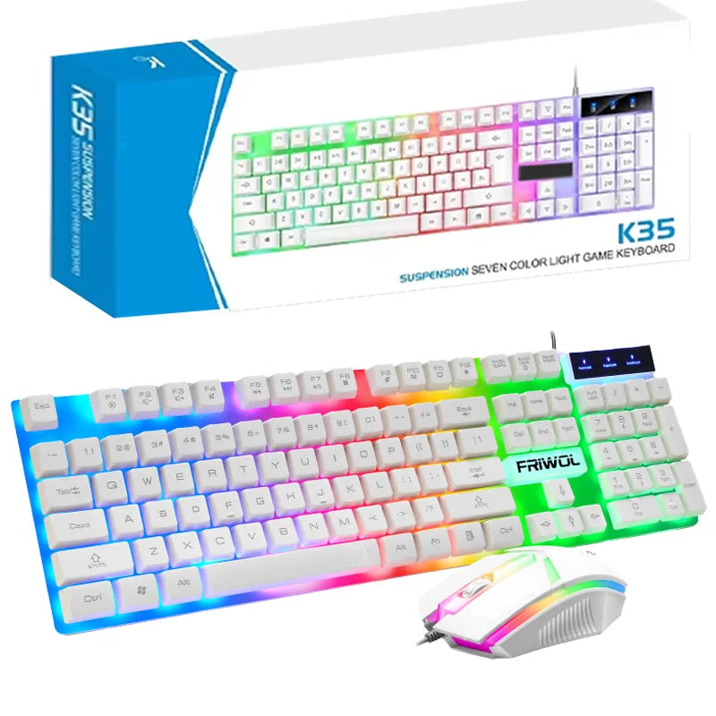 Kit de Teclado y Ratón con Cable
