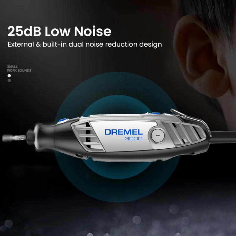 Kit de herramientas rotativas eléctricas Dremel 3000