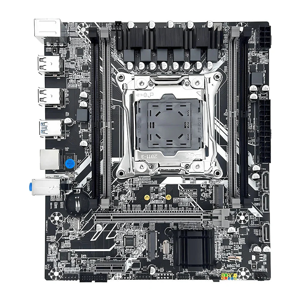Kit de placa base para juegos SOYO X99 con LGA 2011-3 Intel Xeon