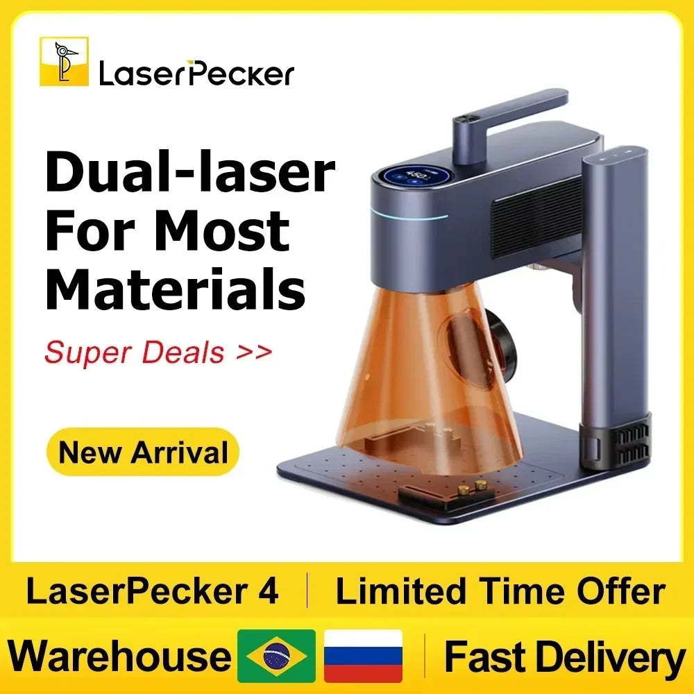 LASERPECKER 4 LP4 Máquina de grabado láser para todos los materiales