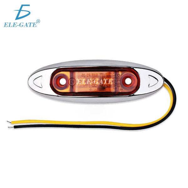 Luces Led De Señalización Para Coche Color Amarillo