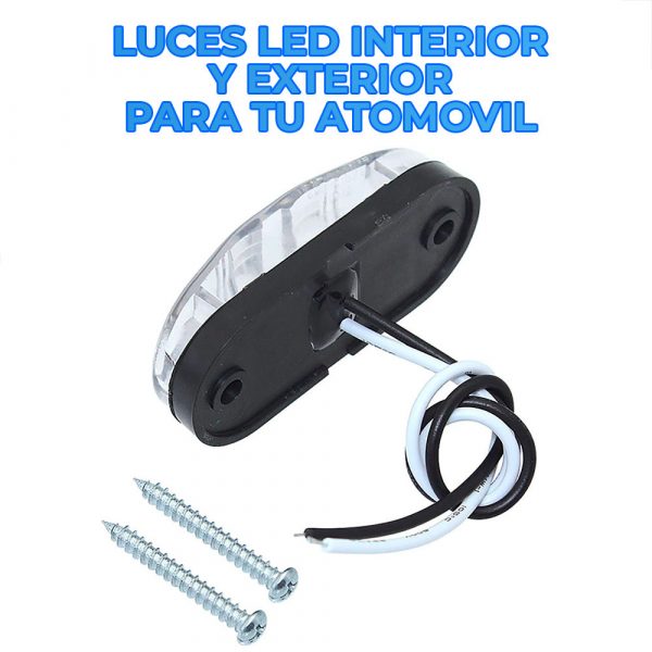Luz Led Nocturna A Prueba De Agua Para Vehículo