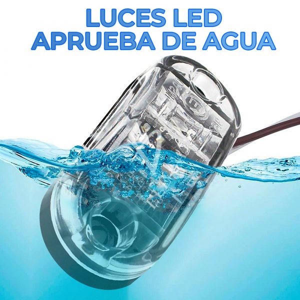 Luz Led Nocturna A Prueba De Agua Para Vehículo