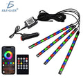 Tiras 48 Led Rgb Interior Control Remoto Y App