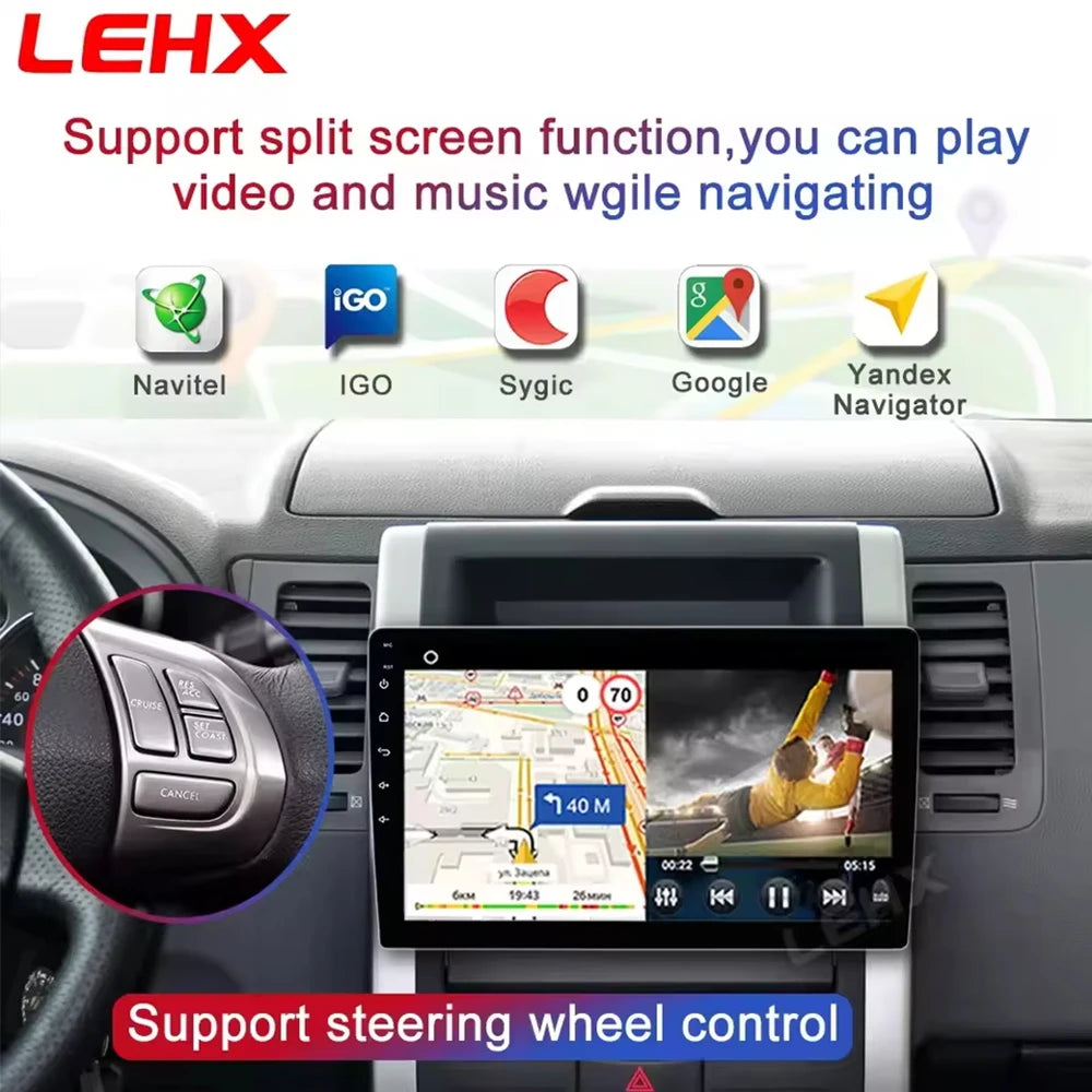 Radio de coche reproductor de vídeo Multimedia AutoRadio navegación GPS