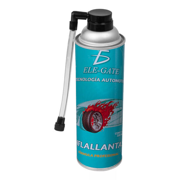 Inflallantas En Aerosol Para Autos Compactos – 320 Ml