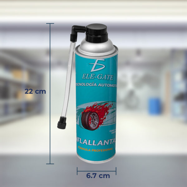 Inflallantas En Aerosol Para Autos Compactos – 320 Ml