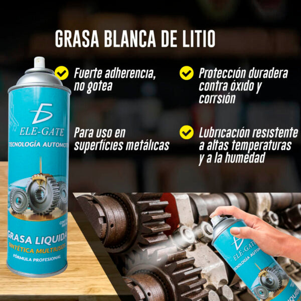 Grasa Líquida Sintética Multiusos: Lubricación Y Protección Sin Marca