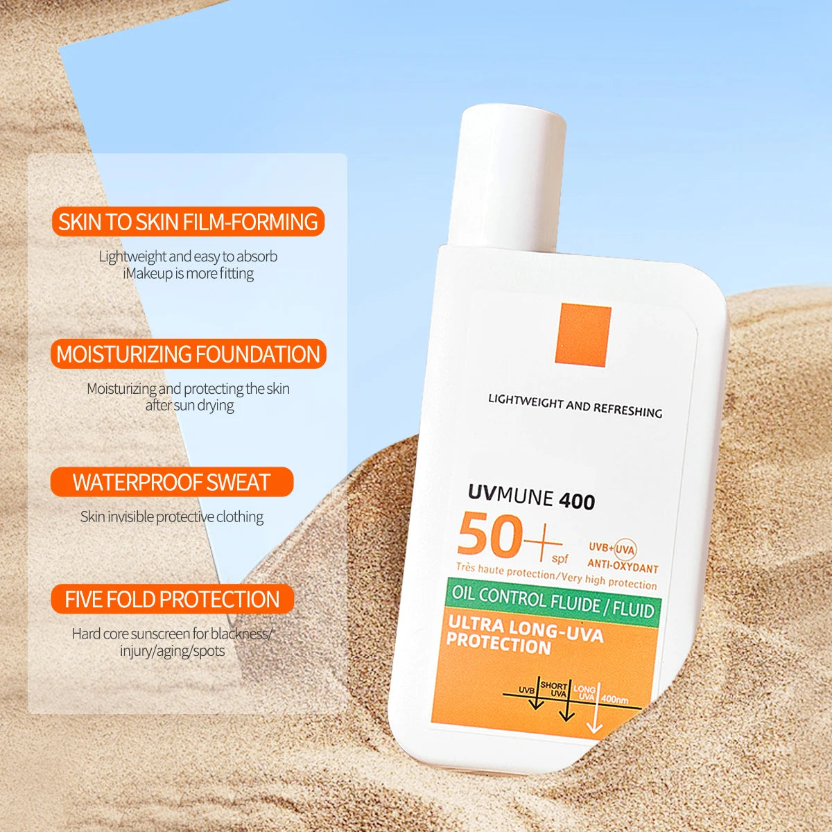 Loción de protección solar Original SPF50 +,