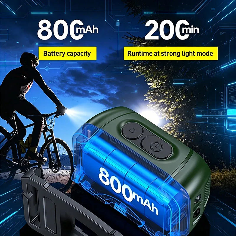 Luces para bicicleta Philips, impermeables y recargables