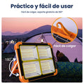 Luz de Tienda de Campaña Solar Portátil: Recargable