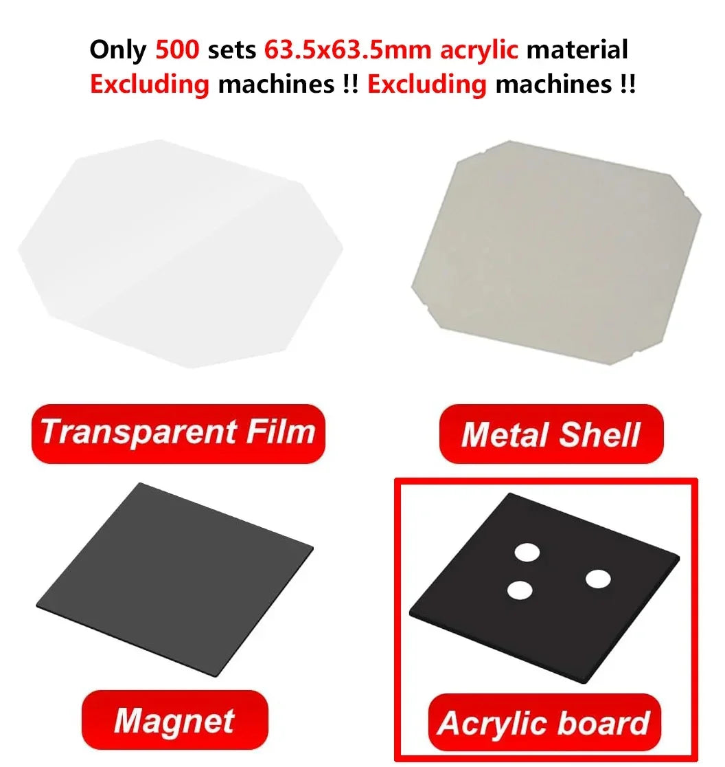 Máquina para hacer insignias de pegatinas