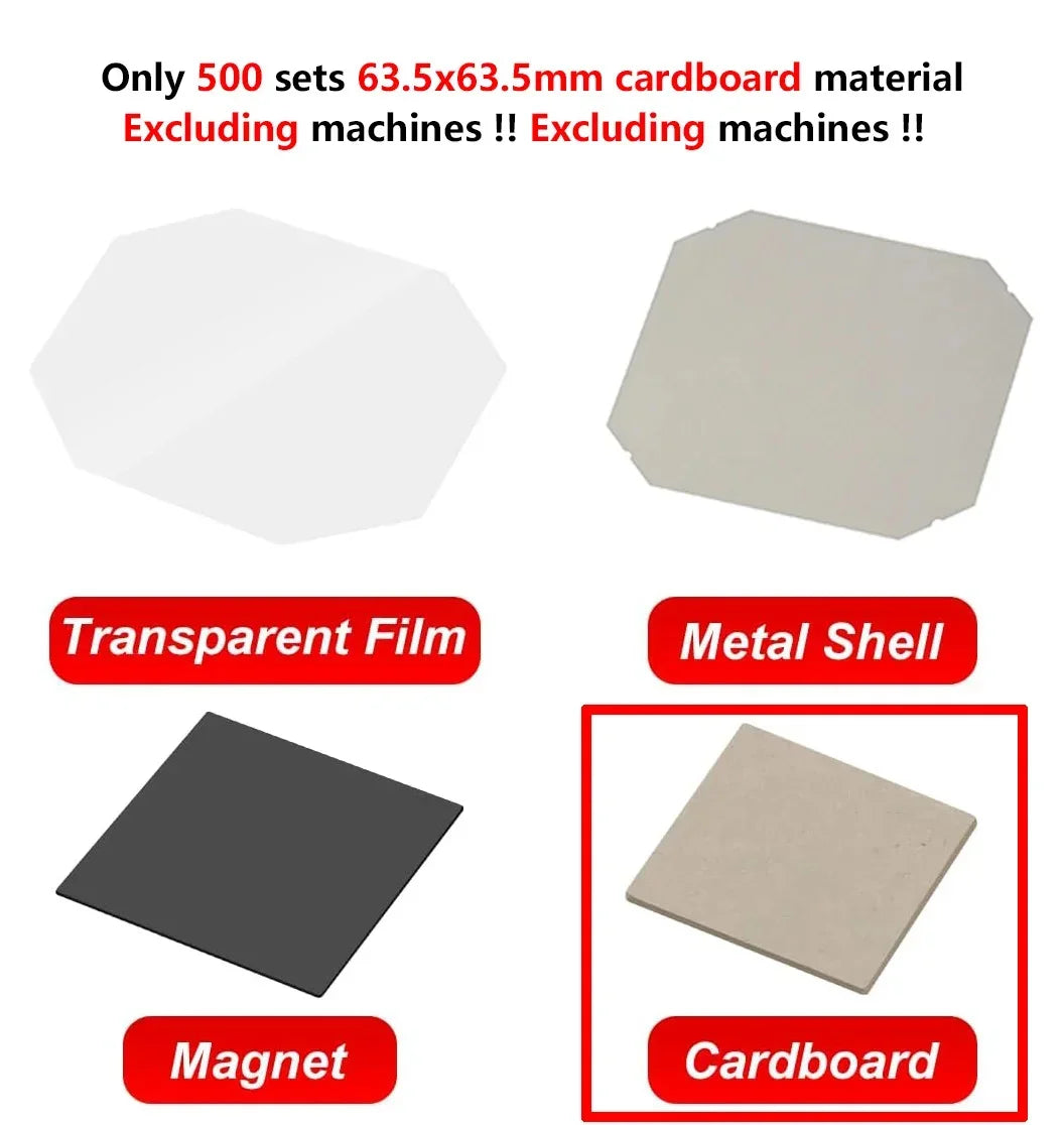 Máquina para hacer insignias de pegatinas