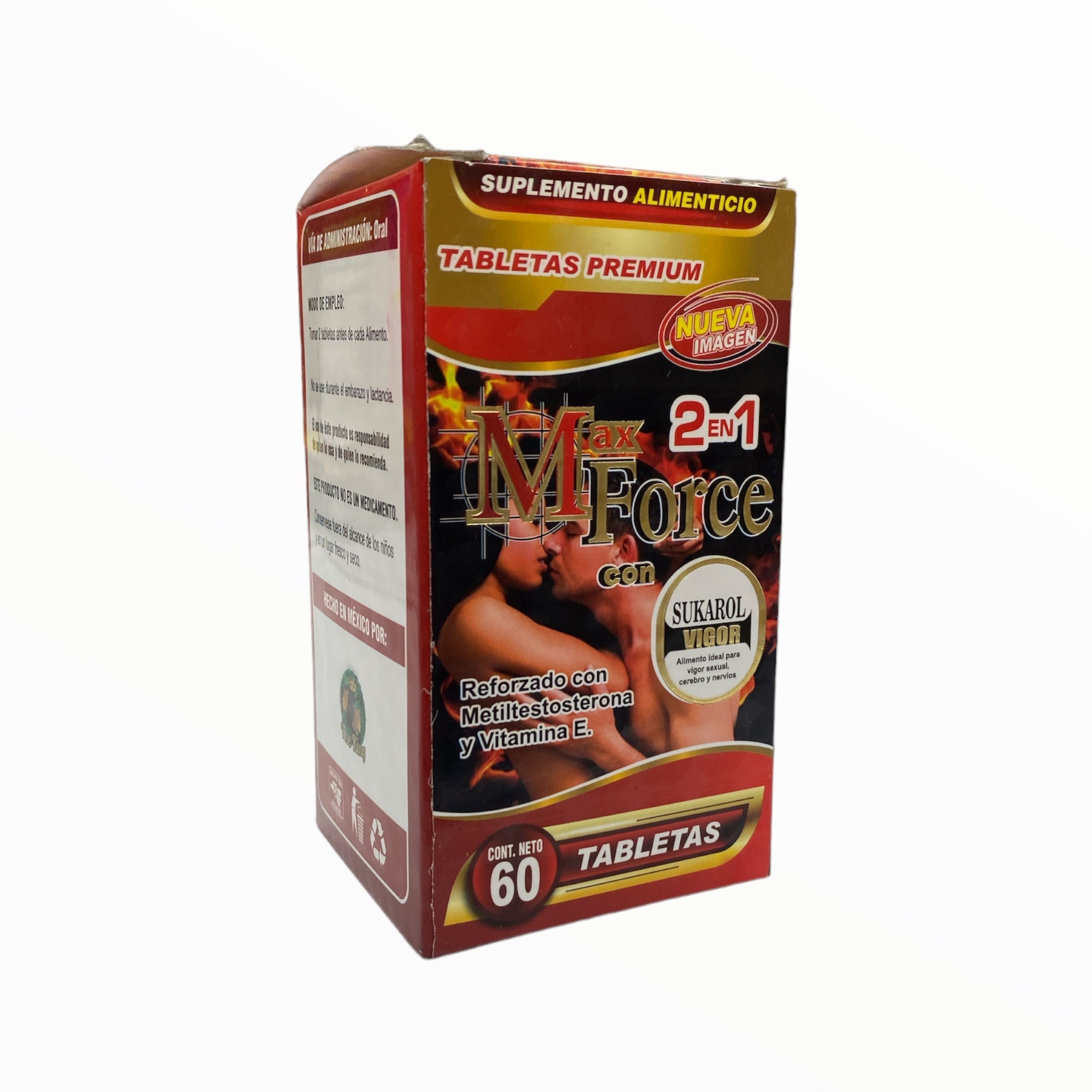 TAB MAX FORCE 2 EN 1 C/60 HERBOMEX