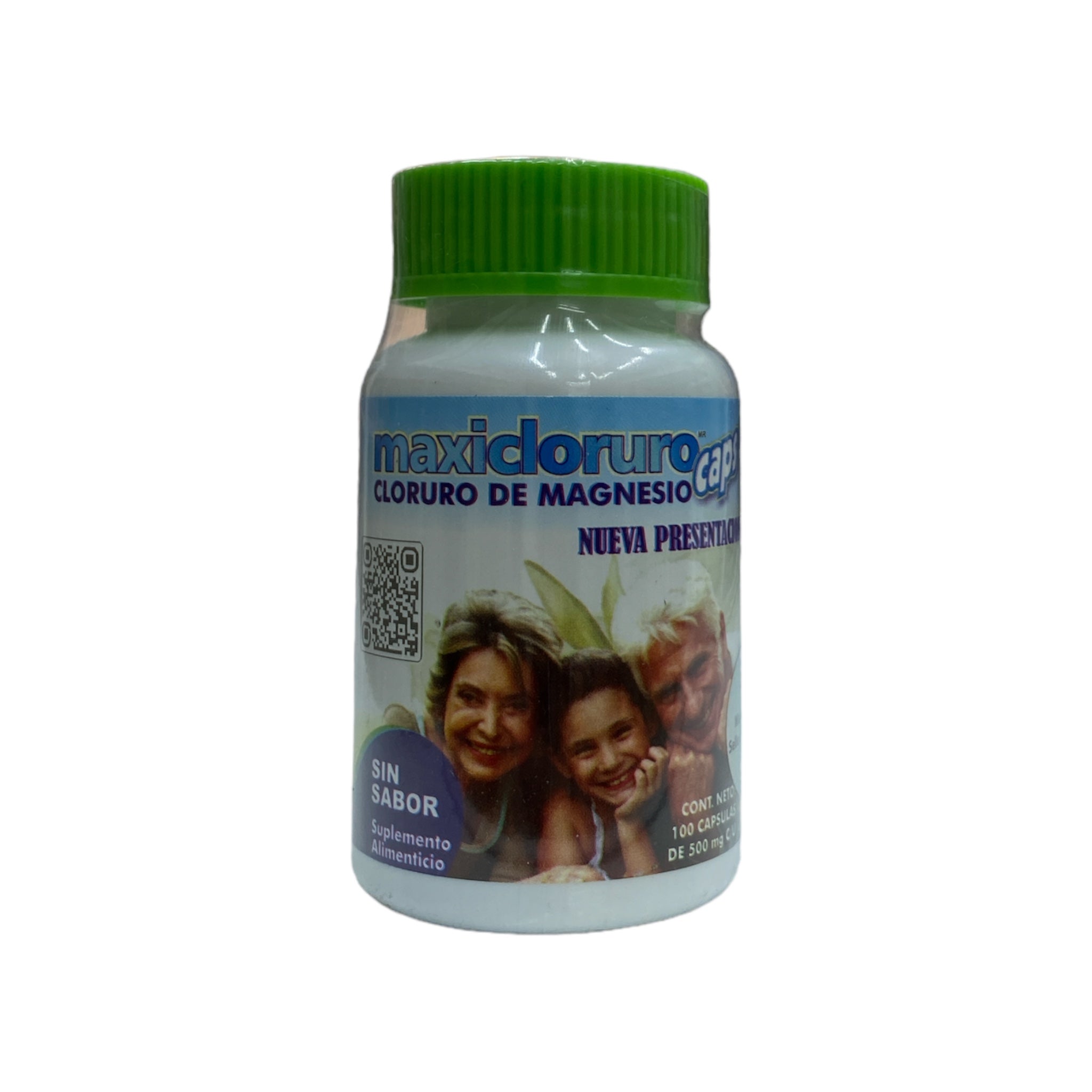 CAP MAXICLORURO  CLORURO DE MAGNESIO C/100 MAXIPRODUCTOS