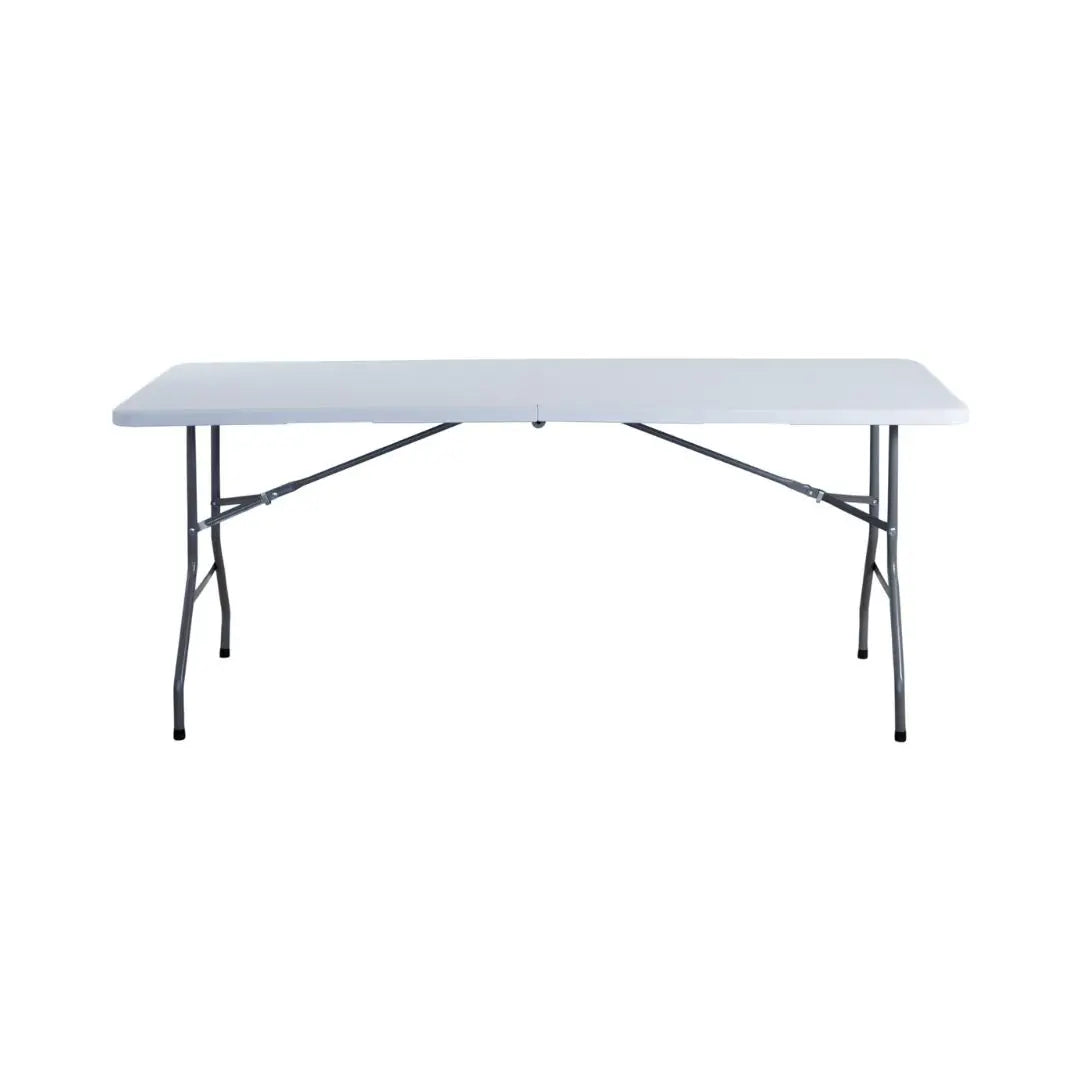Mesa Plegable Blanca 180 cm Roma para Eventos y Reuniones