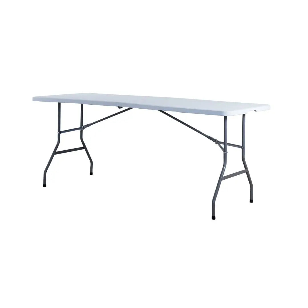 Mesa Plegable Blanca 180 cm Roma para Eventos y Reuniones