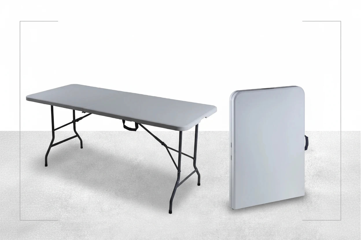 Mesa Plegable Blanca