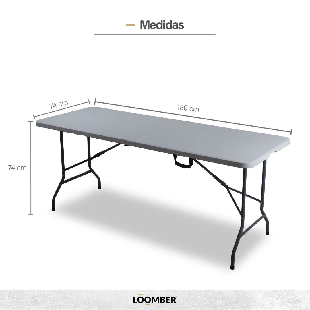 Mesa Plegable Blanca