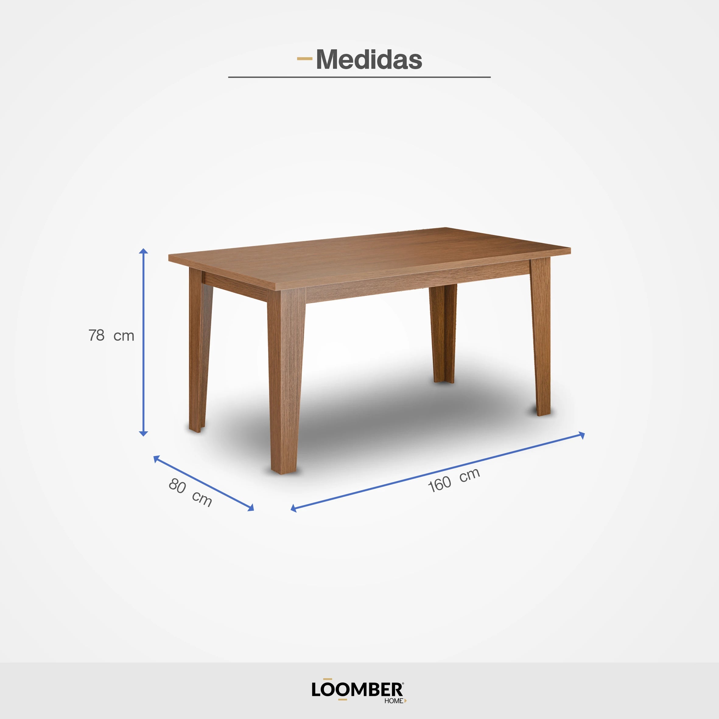 Mesa Recife Café Loomber