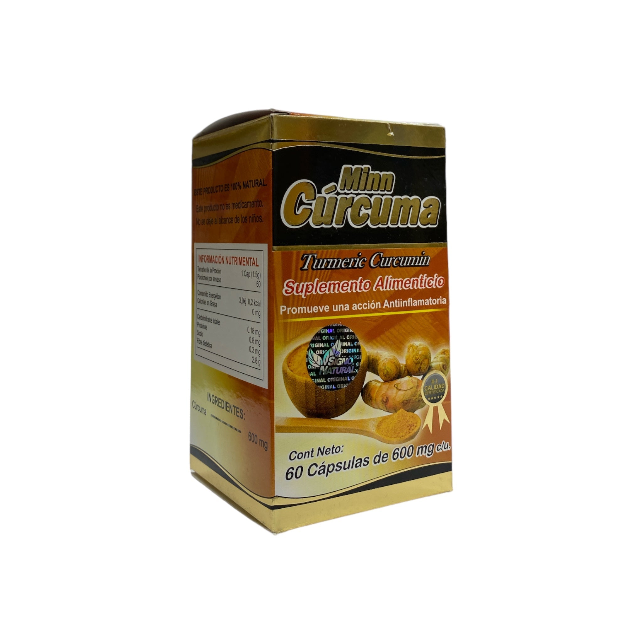 CAP MINN CURCUMA C / 60 SIGNO NATURAL