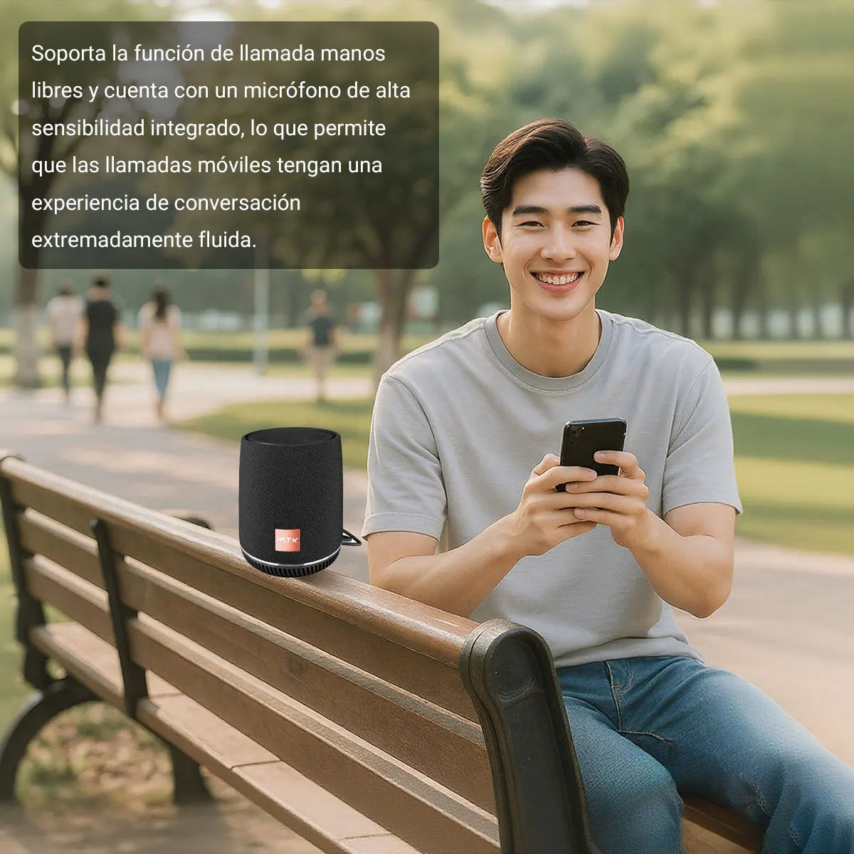 Mini Bocina Bluetooth Portatil
