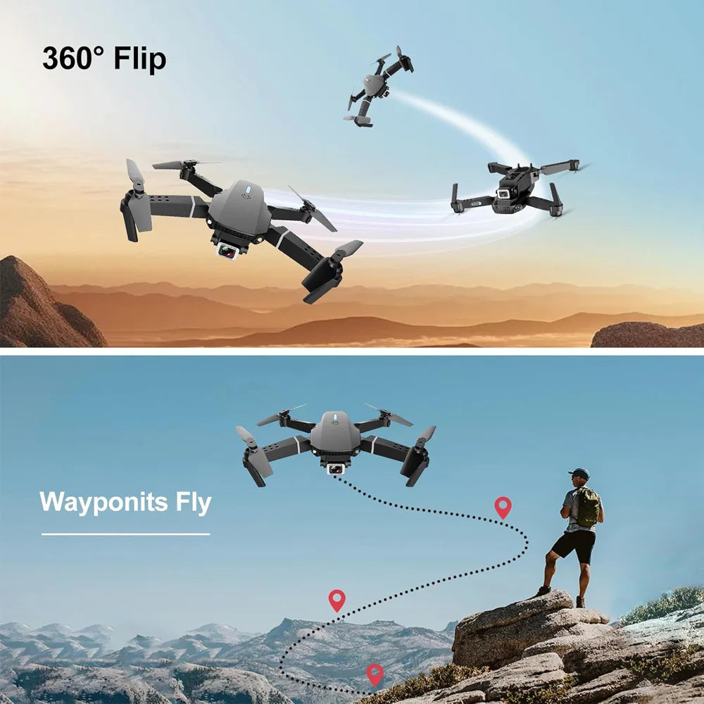 Mini Drone con Cámara 4K