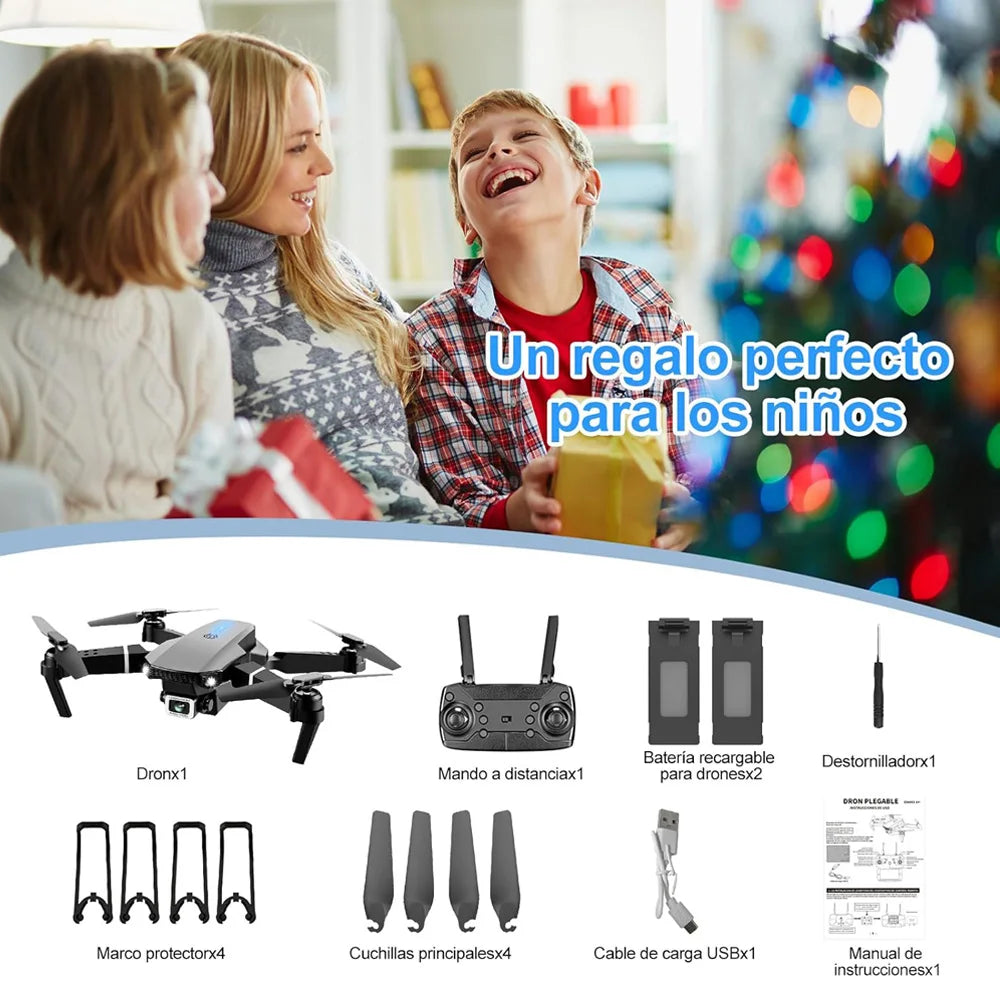 Mini Drone con Cámara 4K