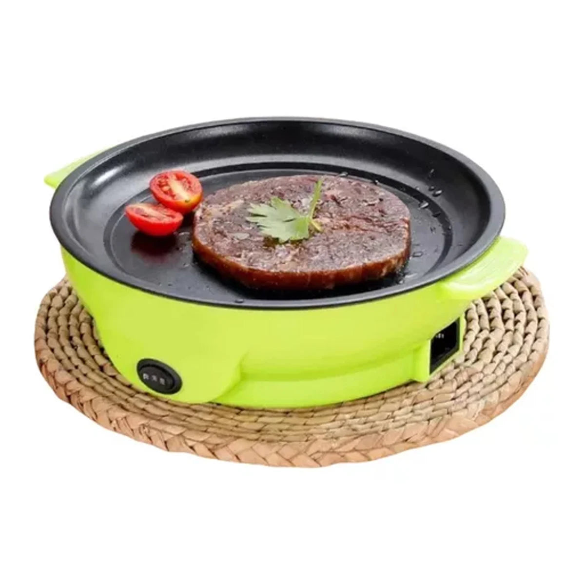 Mini Sarten Electrico Alimentos Cocina Facil Asador Portatil colores variados